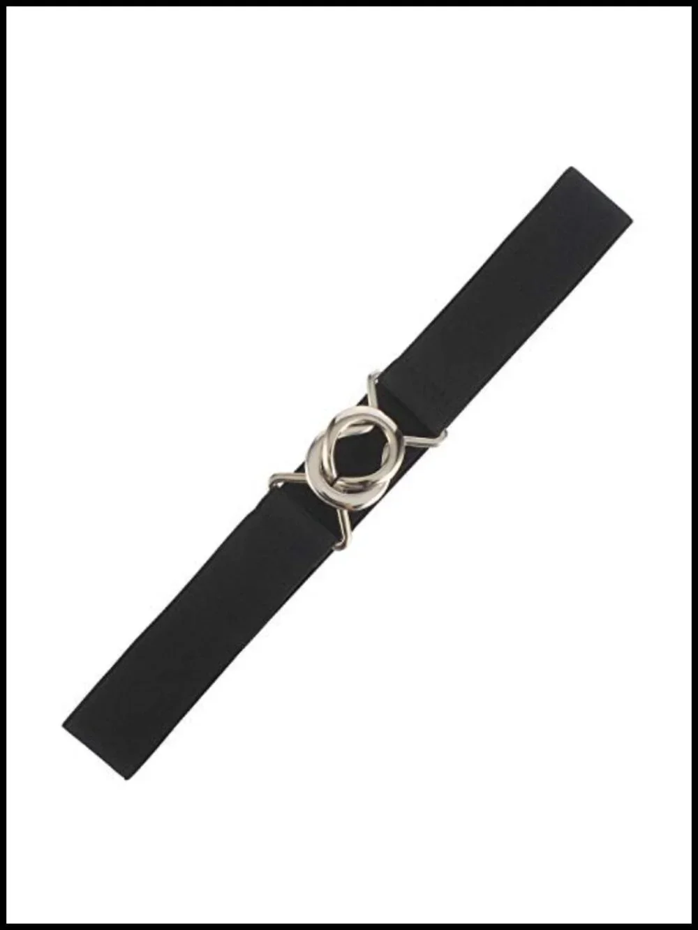 Skinny Elastic Waist Belt for Dresses & Jeans - 1.2